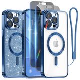 Capa De Telefone Meifigno Projetada Para Iphone 15 Pro Max Com Acessórios