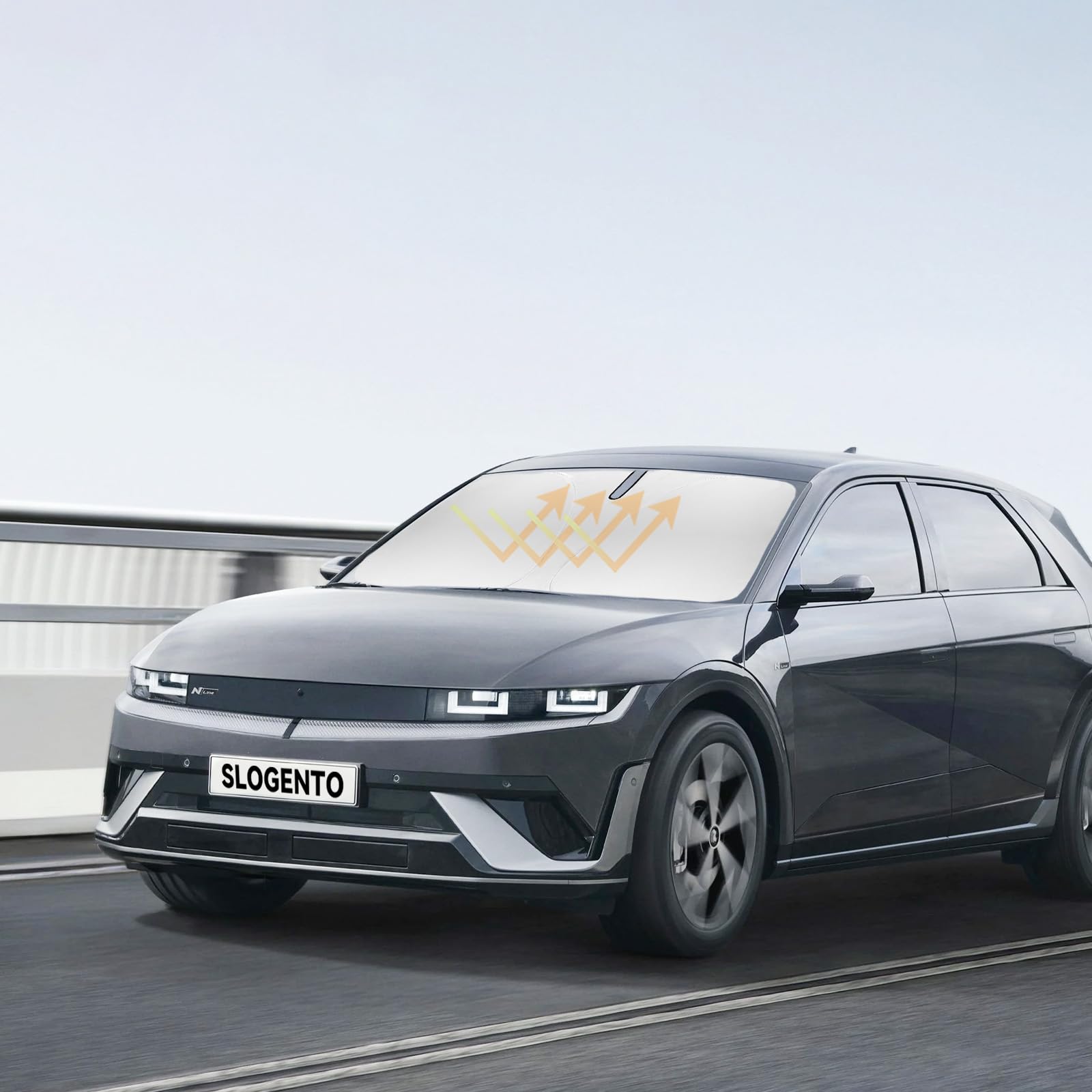 Pára-brisa Sun Shade Slogento Para Hyundai Ioniq 5 2022-2025