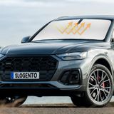 Pára-brisa Sun Shade Slogento Para Audi Q5 Sq5 2018-2025