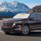 Capa De Proteção Solar Para Pára-brisa Slogento Para Chevy Traverse 2018-2023