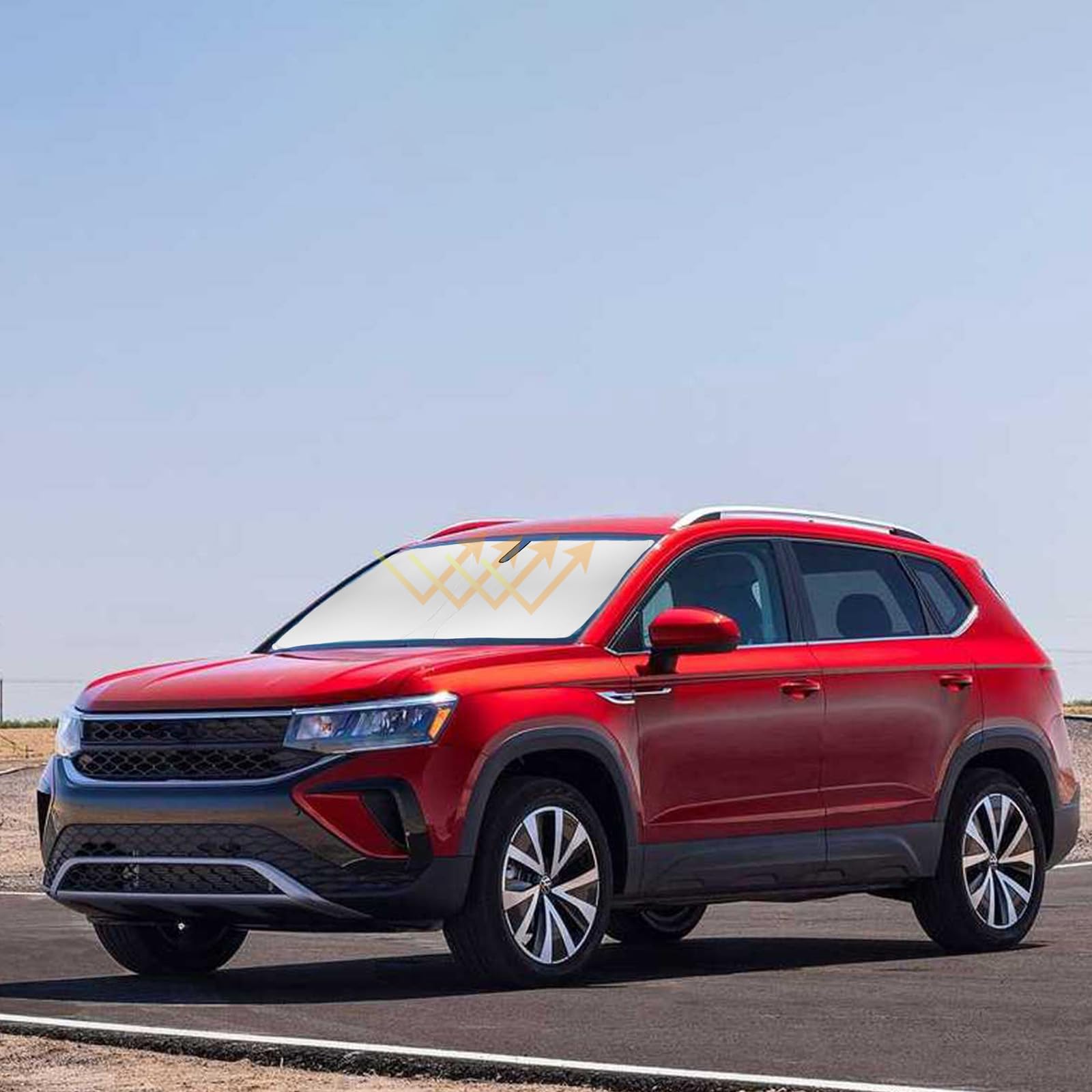 Pára-brisa Sun Shade Slogento Para Volkswagen Taos 2022-2025