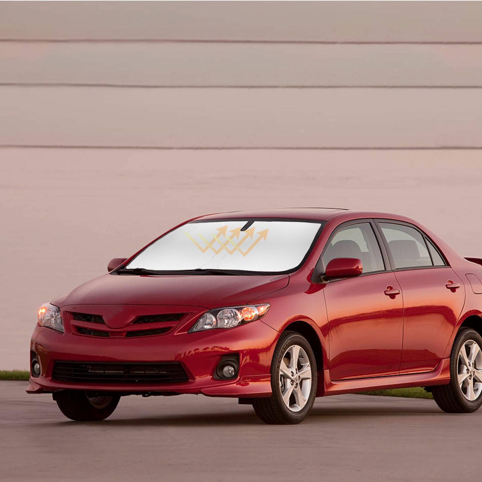 Pára-brisa Sun Shade Slogento Para Toyota Corolla 2009-2013