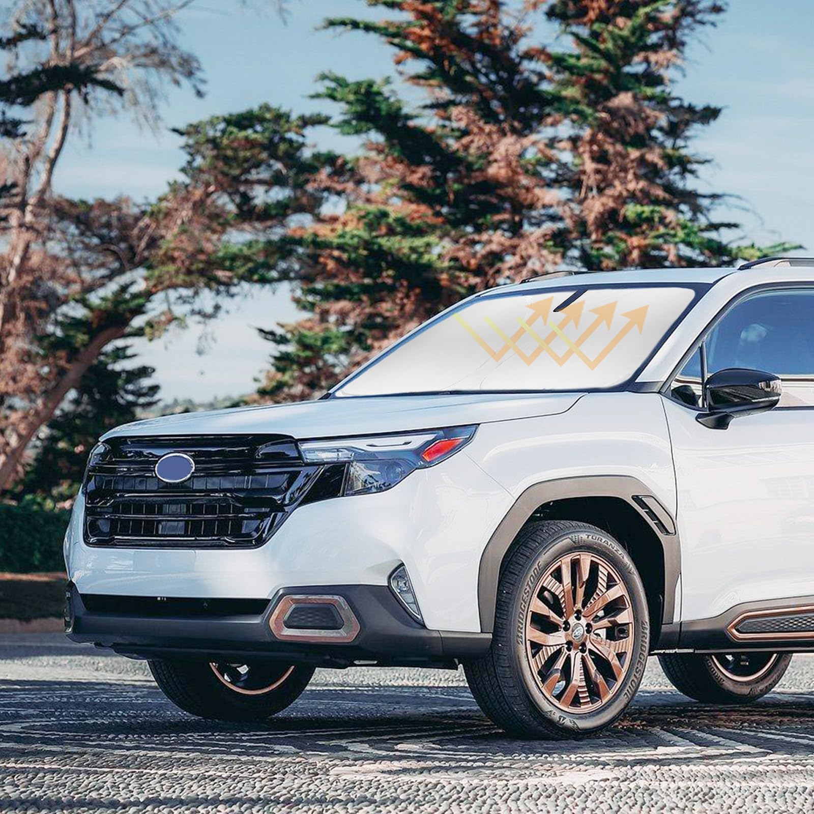 Pára-brisa Sun Shade Slogento Para Forester 2019-2025