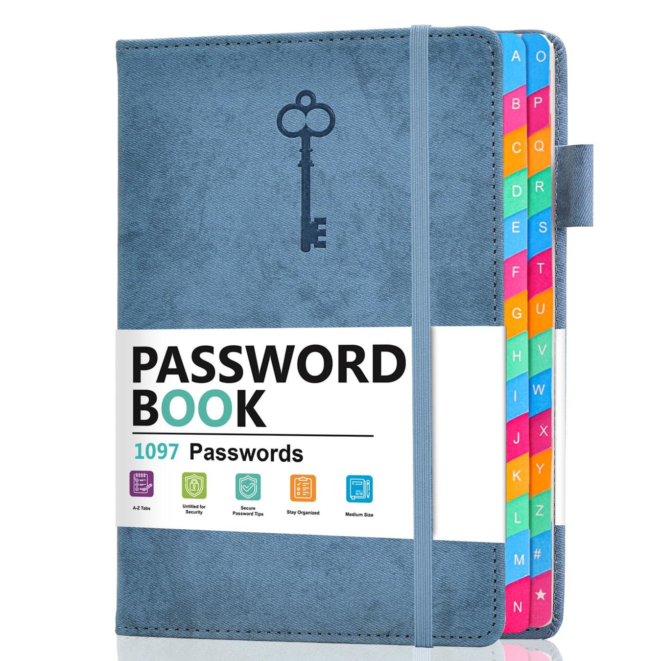 Password Keeper Book Oi! Sci Com Guias Alfabéticas