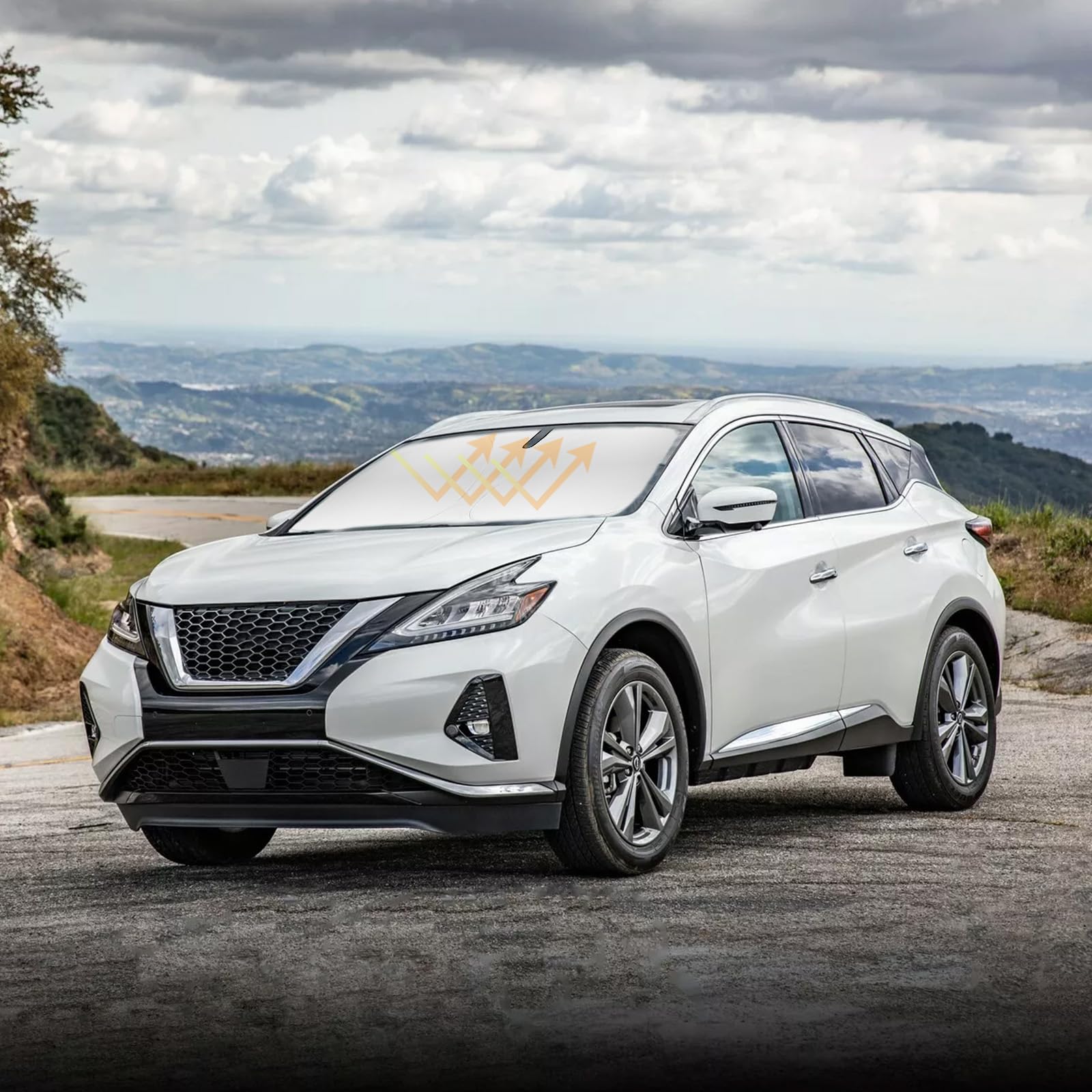 Pára-brisa Sun Shade Slogento Para Nissan Murano 2015-2025