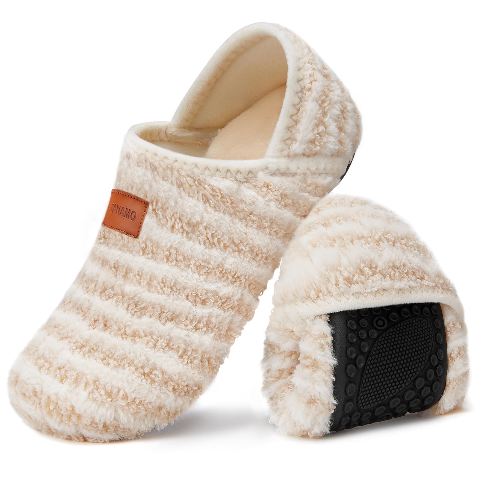 Chinelos Tanamo House Para Mulheres E Homens, Meias Internas Com Pés Descalços