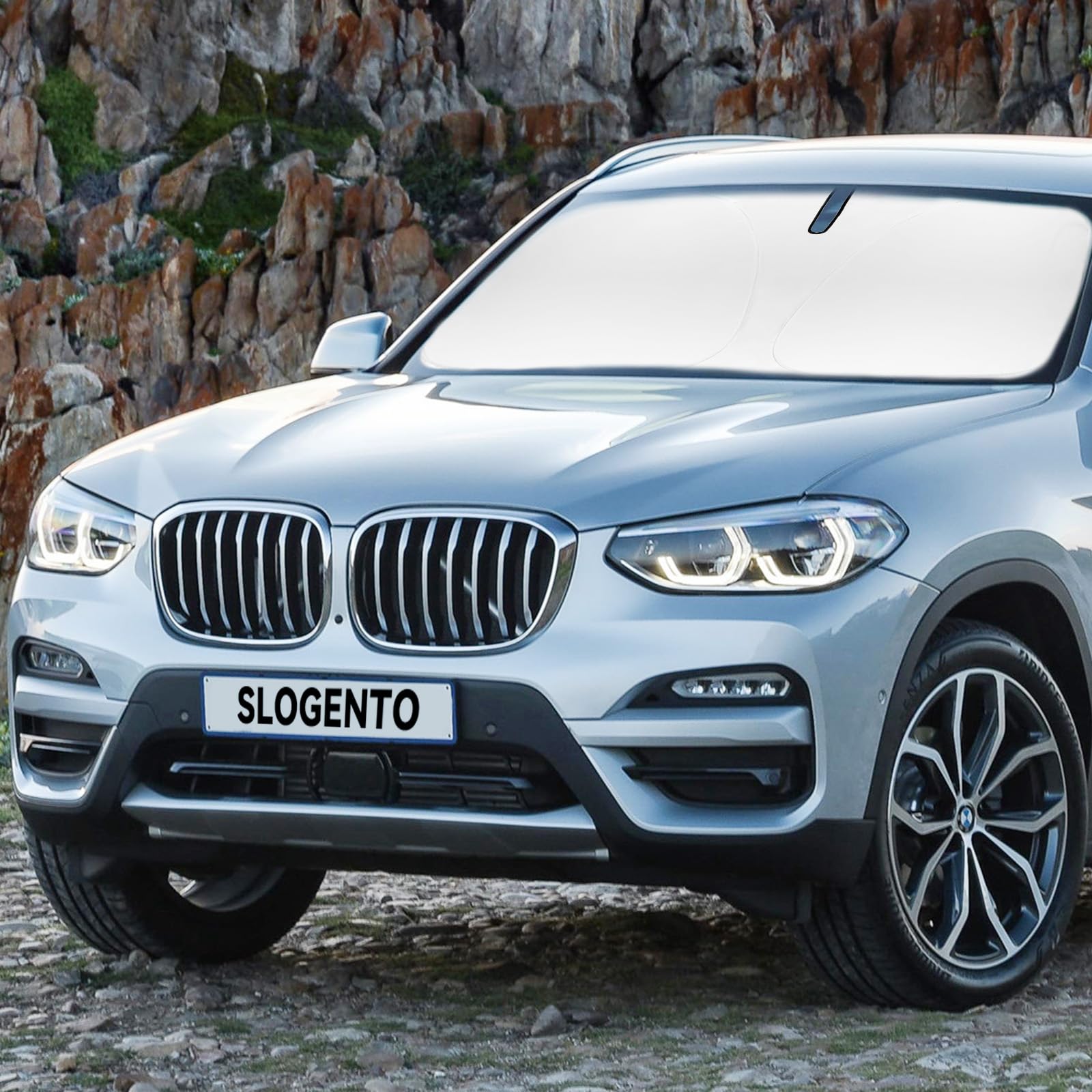 Pára-brisa Sun Shade Slogento Para Bmw X3 2011-2017 Suv