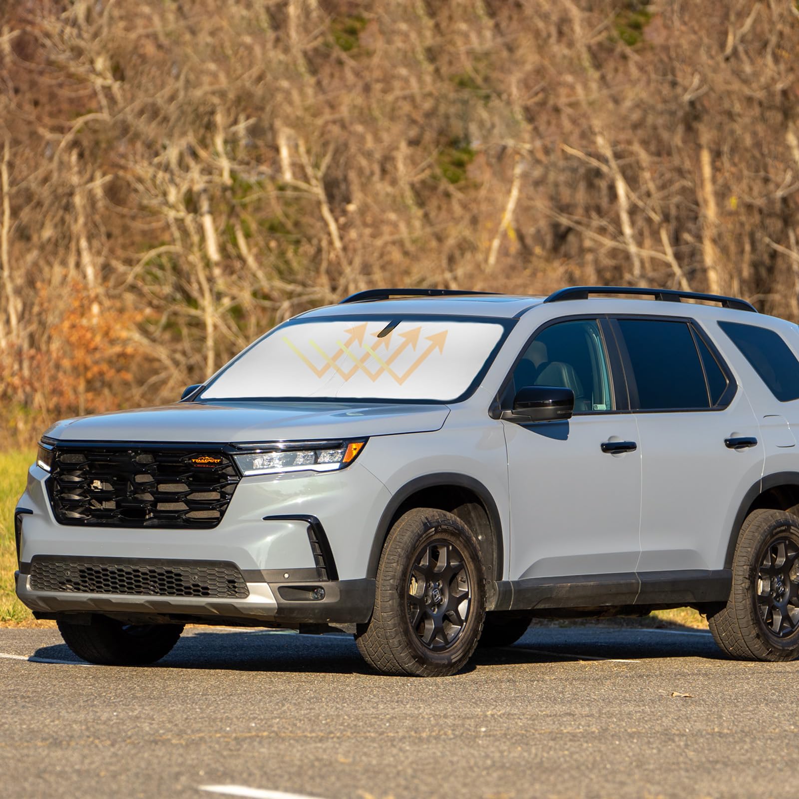 Pára-brisa Sun Shade Slogento Para Honda Pilot 2016-2025