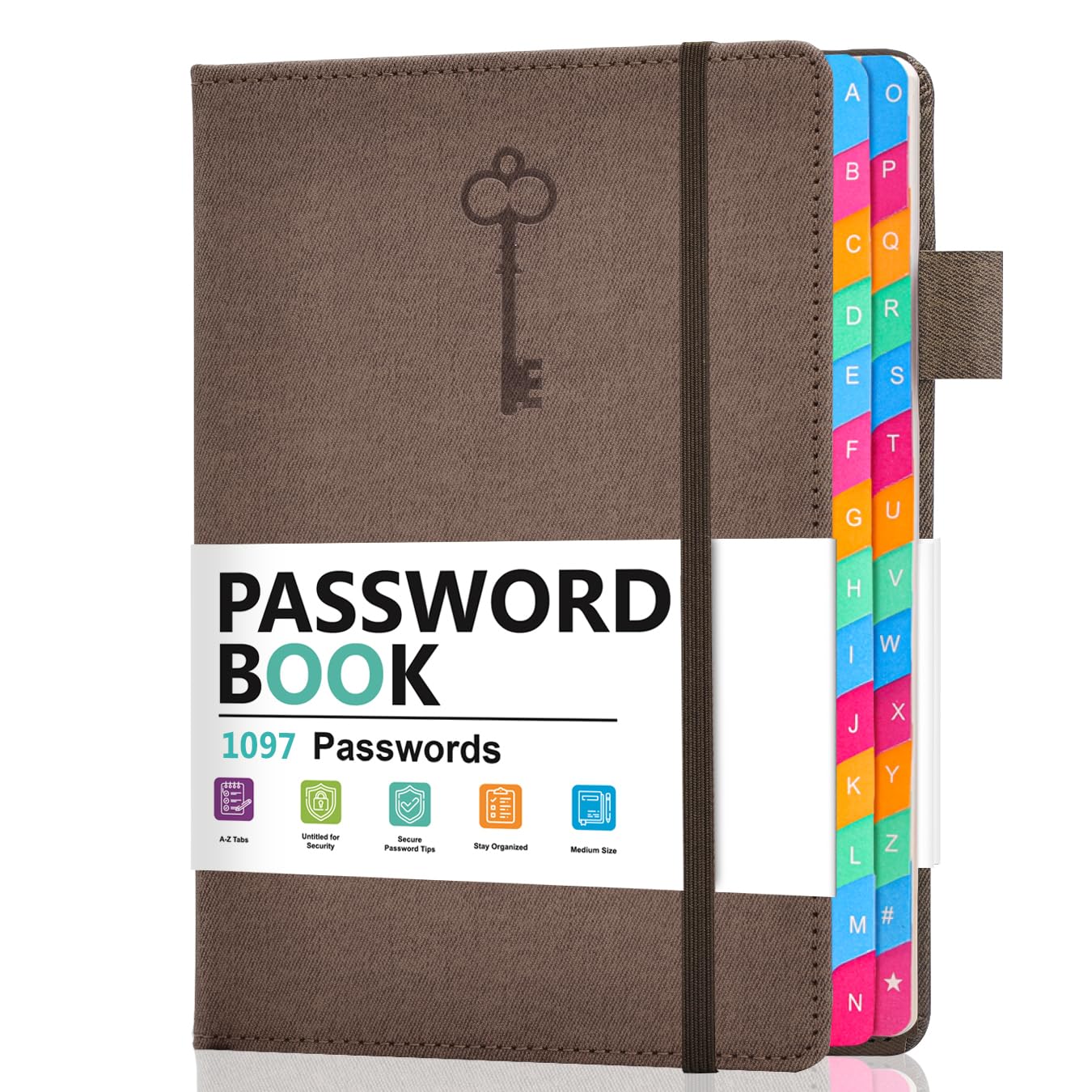 Password Keeper Book Oi! Sci Com Guias Alfabéticas
