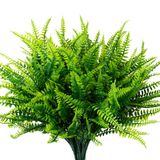 Flores Artificiais Nigirior Fake Lavender Monkey Grass (verde)