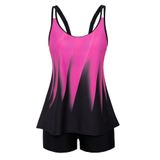 Roupas De Banho Tankini Arolina, Duas Peças, Cobertura Total, 16 W