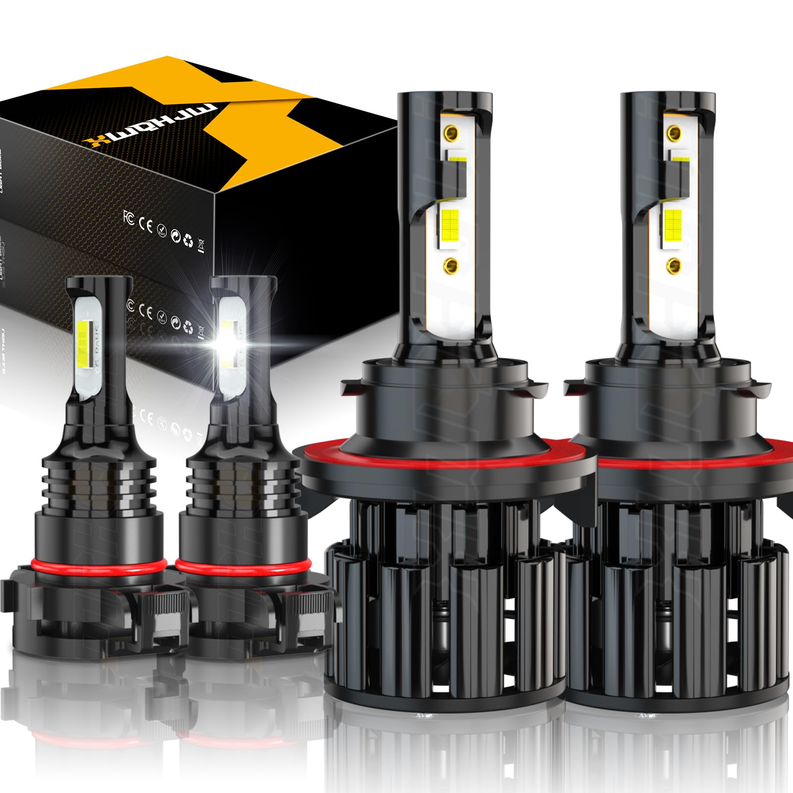 Lâmpadas Xwqhjw Compatíveis Com Gmc Yukon 2007-2014, Pacote Com 4