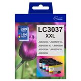 Cartuchos De Tinta Linkmay Lc3037 Xxl Preto/ciano/magenta/amarelo, Pacote Com 4