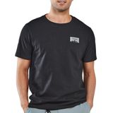 Camiseta Masculina Northyard De Algodão Pesado Com Gola Redonda Preta 2gg