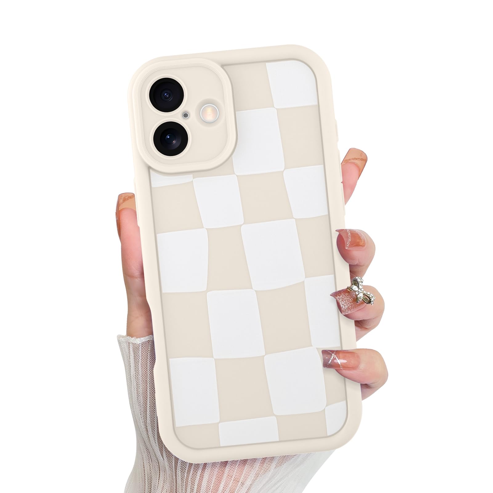 Capa De Telefone Kanghar Compatível Com Silicone Iphone 16 Plus