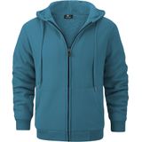 Moletom Com Capuz Geek Lighting, Lã Pesada, Masculino, 2gg, Azul