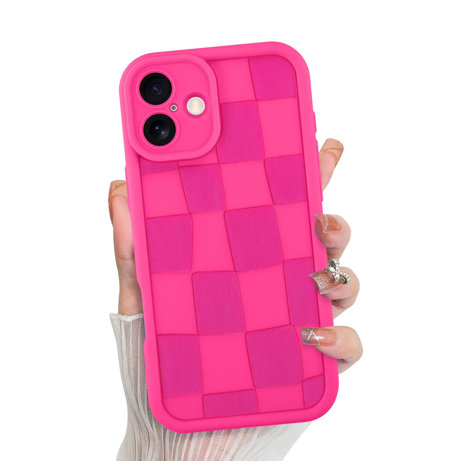 Capa De Telefone Kanghar Compatível Com Silicone Iphone 16 Plus