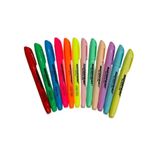 Marca Texto Masterprint - Kit C/ 12 (6 Neons + 6 Pastéis)