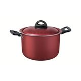 ESPAGUETEIRA EM ALUMINIO ANTIADERENTE VERMELHA 22CM 5,7L TRAMONTINA