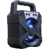Mini Caixa De Som Usb Rádio Fm Bluetooth Preto Cnn526sp