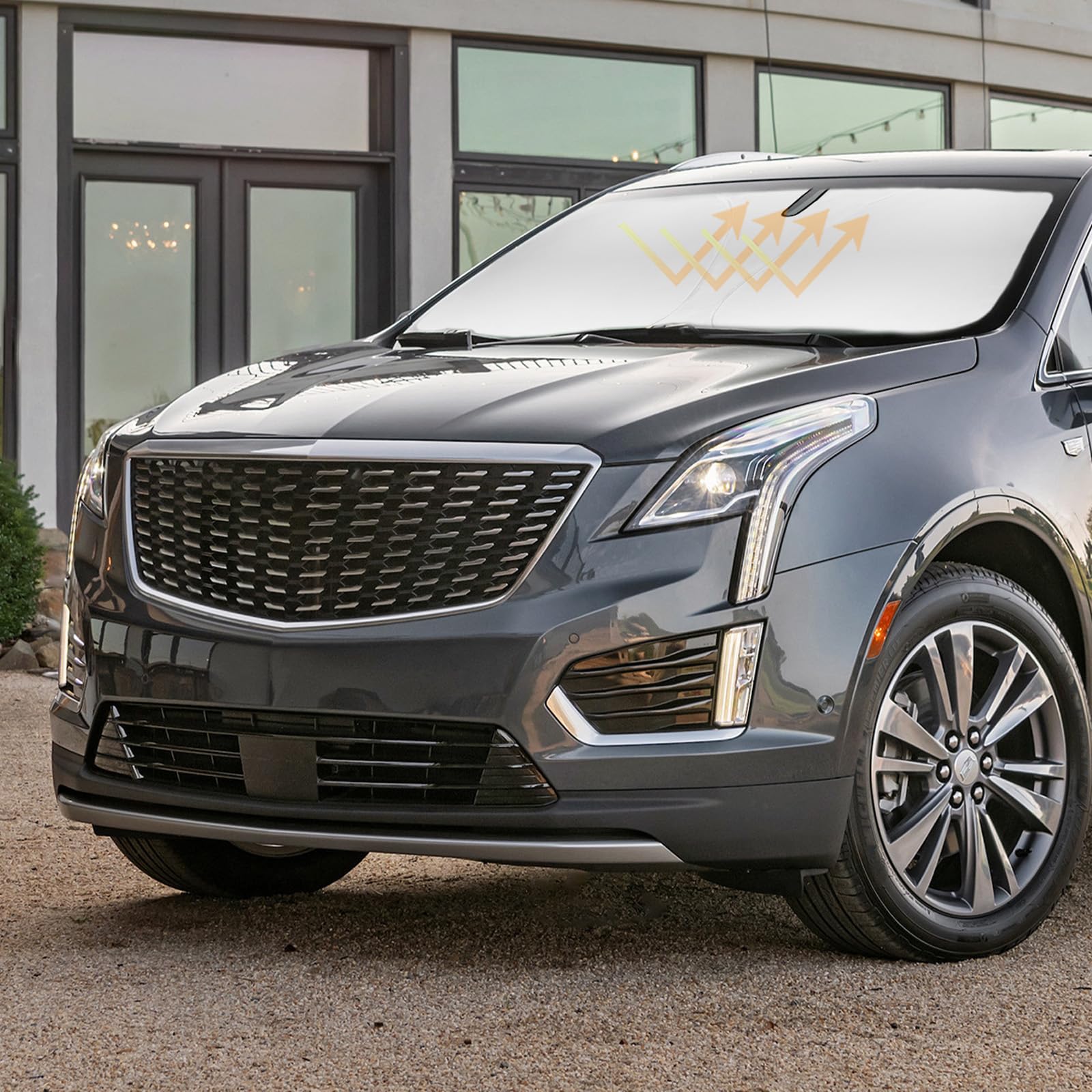 Capa De Proteção Solar Slogento Para Pára-brisa Cadillac Xt5