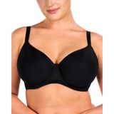 Sutiãs Hsia Minimizer Para Mulheres, Cobertura Total, Sutiãs Com Aro Plus Size, Sutiã Push-up Para Seios Pesados, 38d, Preto