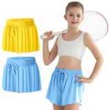 Shorts Ghteas Butterfly, 2 Pacotes Para Meninas De 8 A 9 Anos