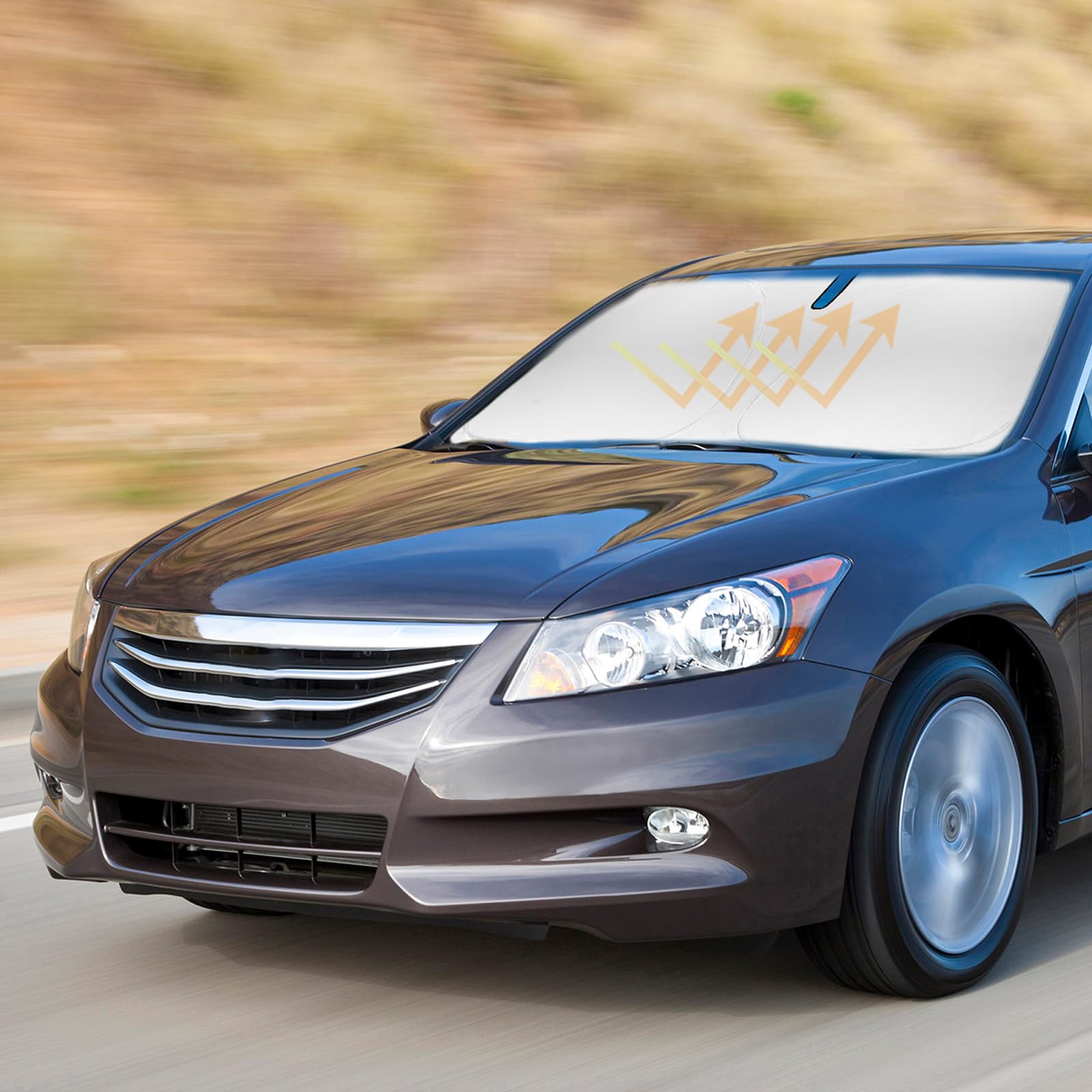 Pára-brisa Sun Shade Slogento Para Honda Accord 2012 Sedan