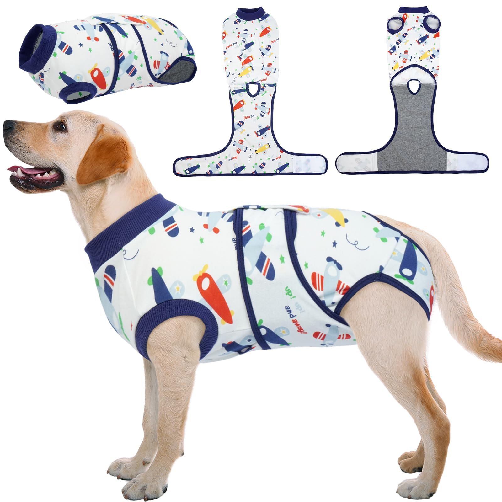Recovery Suit Kuoser Para Cães E Gatos Após Cirurgia