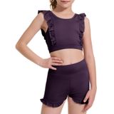 Shorts Esportivos Para Meninas, Tamanho De 3 A 10 Anos, Sutiã De Treinamento Charmwm