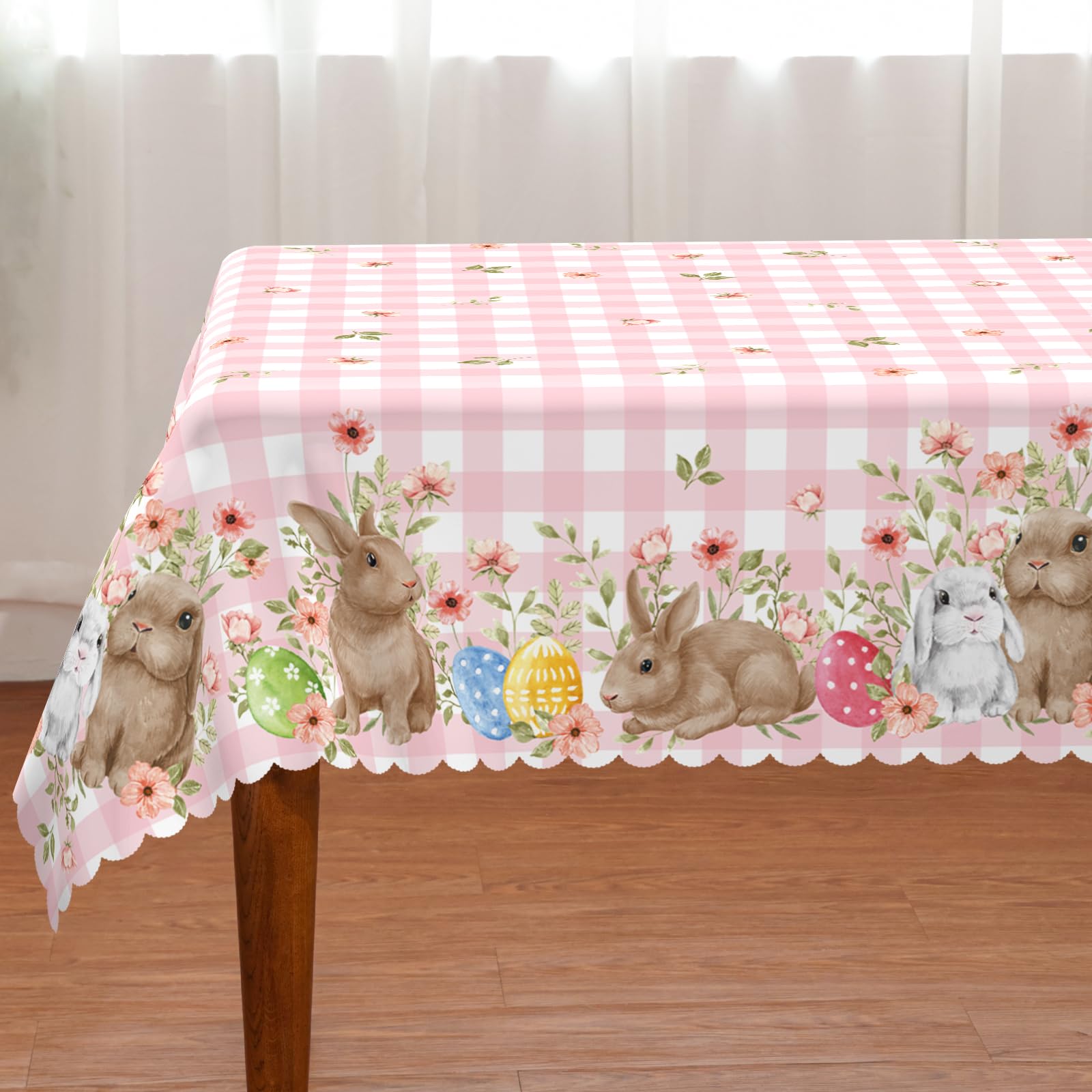 Toalha De Mesa Siilues Easter 152 X 213 Cm Retangular Poliéster