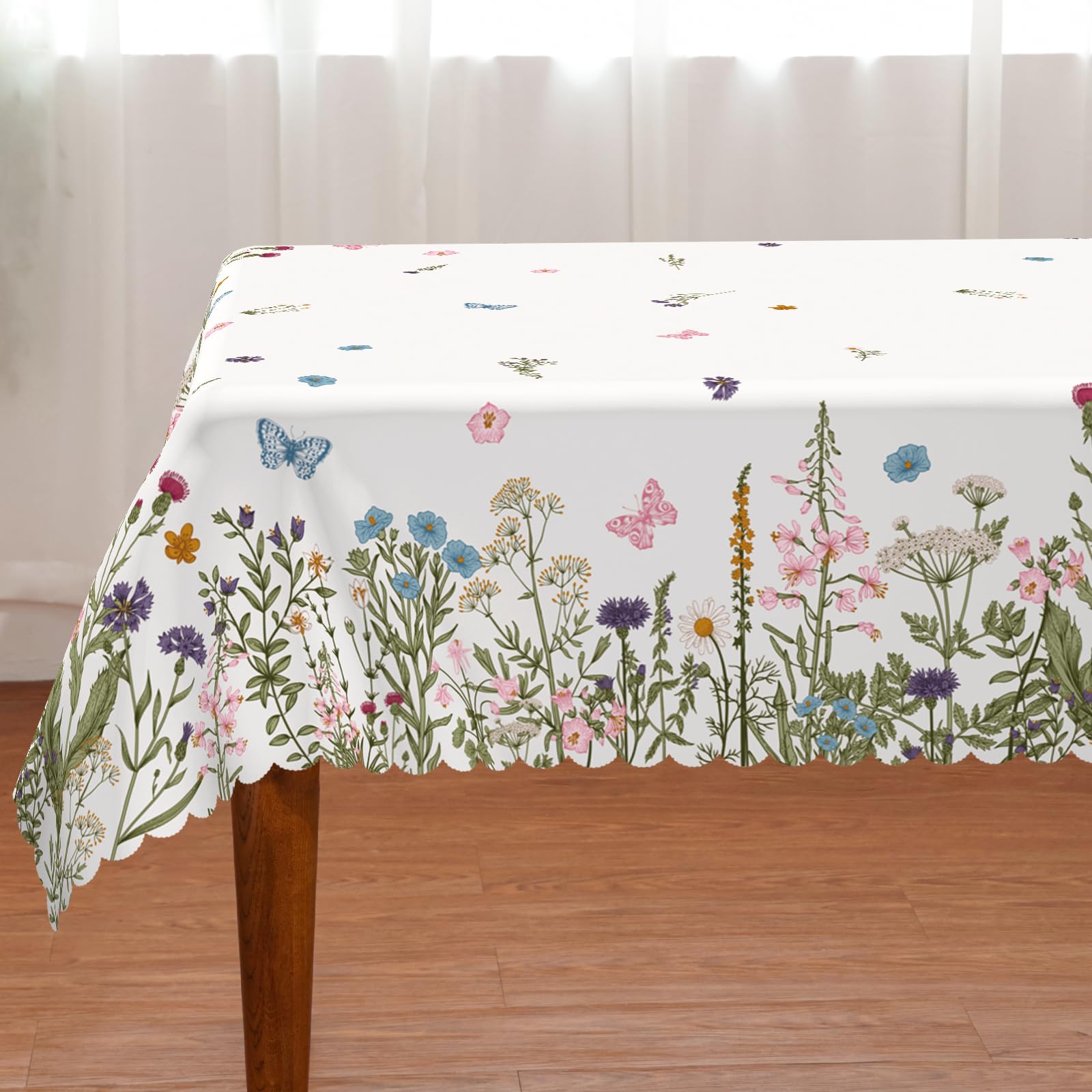 Toalha De Mesa Siilues Spring 150 X 150 Cm De Poliéster Quadrado
