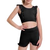 Shorts Esportivos Para Meninas, Tamanho De 3 A 10 Anos, Sutiã De Treinamento Charmwm