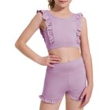 Shorts Esportivos Para Meninas, Tamanho De 3 A 10 Anos, Sutiã De Treinamento Charmwm