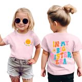 Camiseta Toddler Big Sister Yhhr My Big Sis Era Para Meninas
