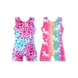 Roupa De Ginástica Eqsjiu Sparkle Toddler Girl, 2 Pacotes 3t