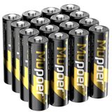Baterias Aa Recarregáveis Mupper 16 Unidades 1.5v 3600mah