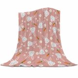 Cobertor Yihuyilan Bunny Easter Flannel 125x100cm