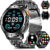 Smartwatch Podoeil Military Para Homens 1,43" Amoled Bluetooth