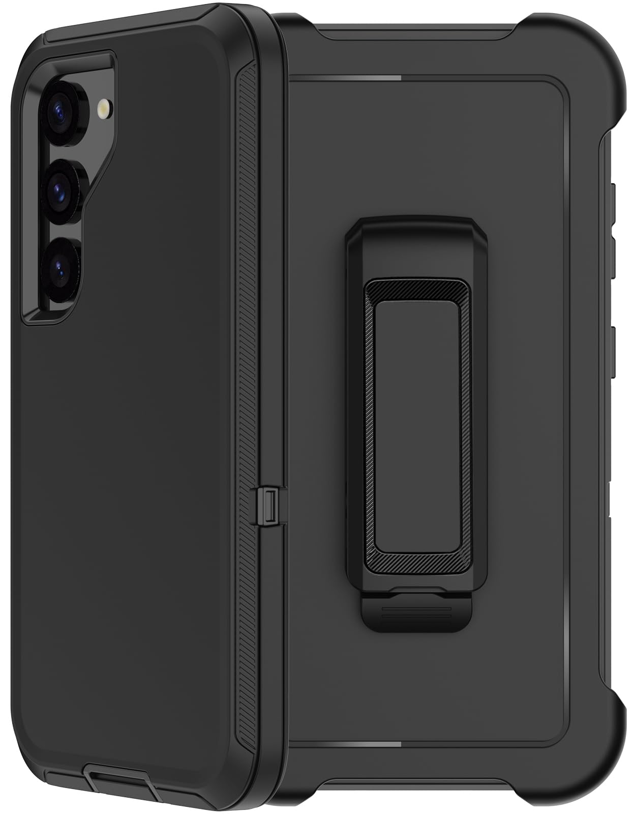 Capa Samsung Galaxy S23 Com Clipe De Cinto E 2 Protetores De Tela