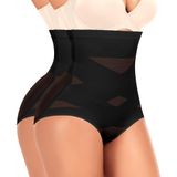 Calcinhas Tummy Control Shapewear Werena High Waist Xxl Black