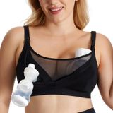 Sutiã De Bombeamento E Amamentação Momcozy Hf018 Para 36c-44g Preto