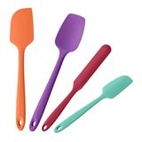 Conjunto De Raspadores De Espátula De Silicone Doosu 600°f Resistente Ao Calor