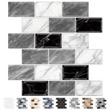 Adesivo De Azulejo Urcolor 10 Folhas Peel And Stick Backsplash