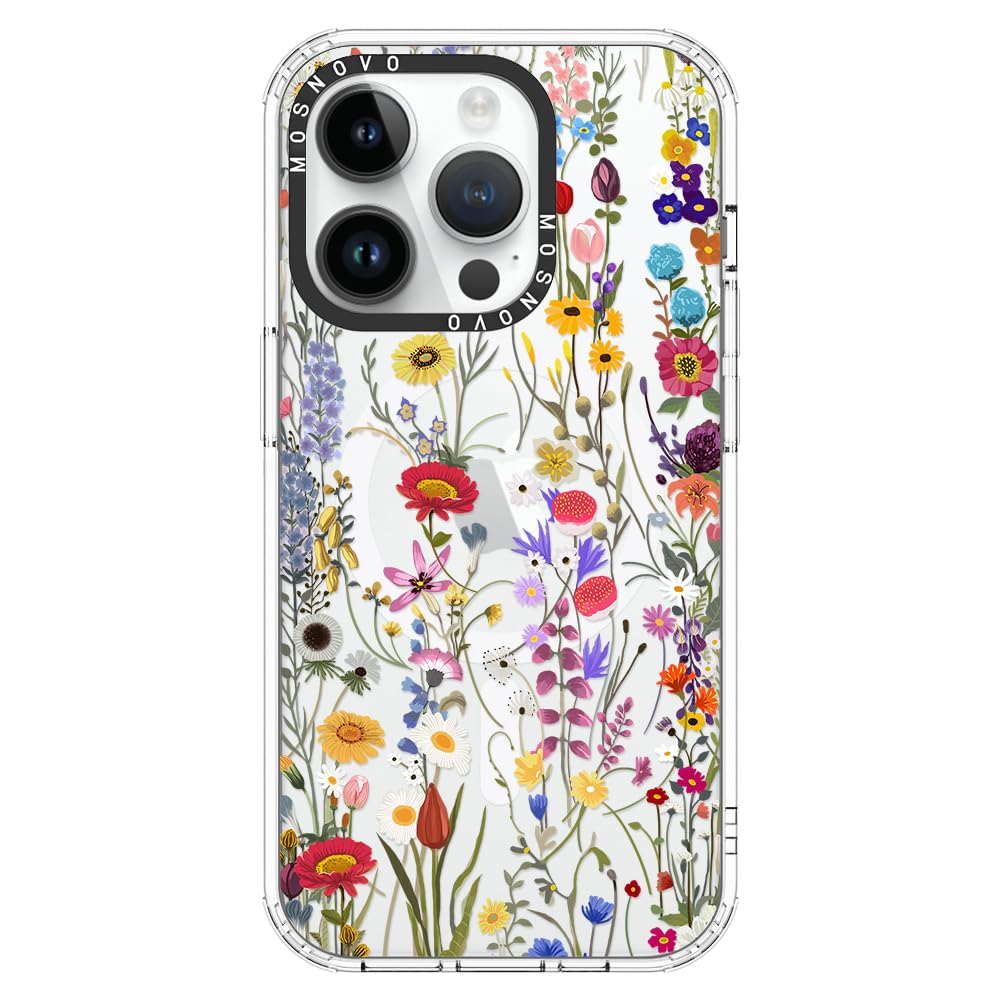 Capa De Telefone Mosnovo Para Iphone 14 Pro Buffertech Wildflower