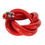Mangueira De Aquecimento De Silicone Bekelan 6,5 Mm X 3 M Vermelha De Alta Temperatura