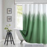Cortina De Chuveiro Bestripes Verde E Branca 137x198cm Poliéster