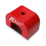 Ímã Em Forma De Ferradura Aomag Red Cast Alnico Strong 11,34 Kg 25 Libras