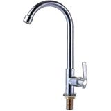 Torneira Banheiro Cozinha De Zinco Pratiada De Água Fria