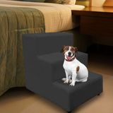 Escada Escadinha Pet Cachorro 3 Degraus Rampa Suede Dog